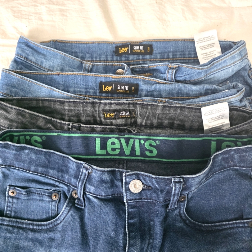 Boys Premade School Jeans Box Sz 16